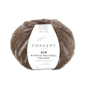 Concept By Katia - Air Alpaca Natural Fv. 203 Brun/Beige