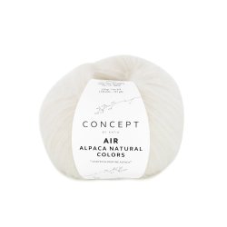 Concept By Katia - Air Alpaca Natural Fv. 100 Ecru