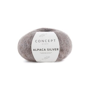 Katia - Concept Alpaca Silver Fv. 257 Brun/Silver