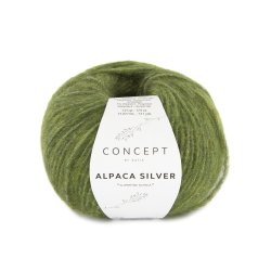 Katia - Concept Alpaca Silver Fv. 278 Fern Green/Silver