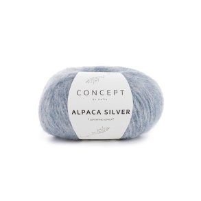 Katia - Concept Alpaca Silver Fv. 253 Pastel Bl/Silver