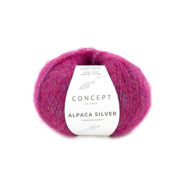 Katia - Concept Alpaca Silver Fv. 271 Rubin/Silver