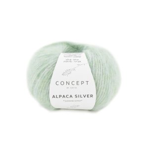 Katia - Concept Alpaca Silver Fv. 269 Lys grn/Silver