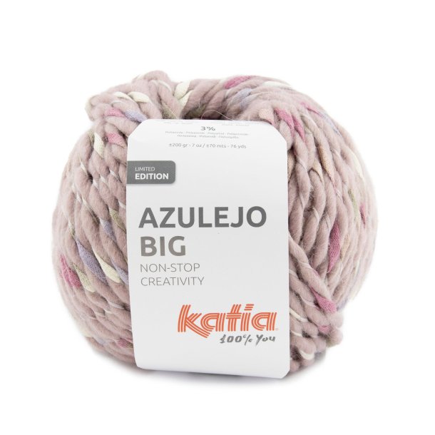 Katia - Azulejo Big Fv. 503 Rose / Mauve / Beige Multi