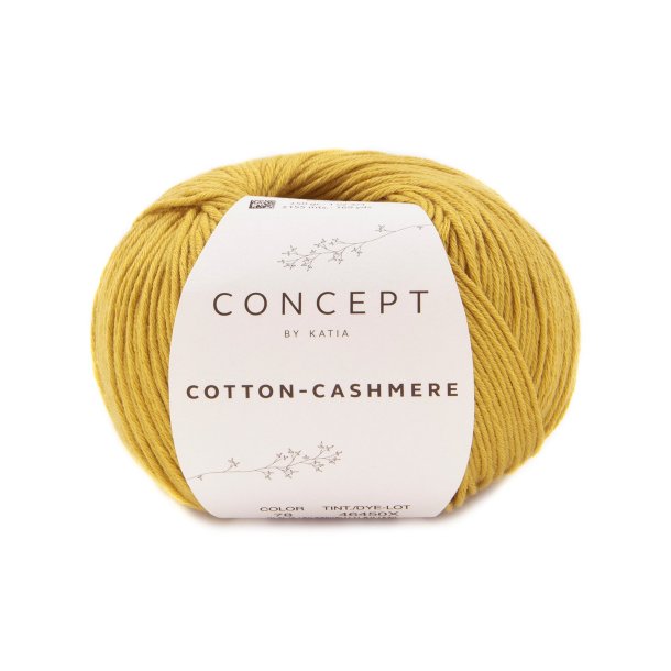 Concept By Katia - Cotton-Cashmere Fv. 78 Broom Yellow