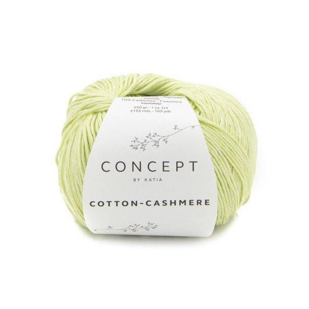 Concept By Katia - Cotton-Cashmere Fv. 76 Pistacie