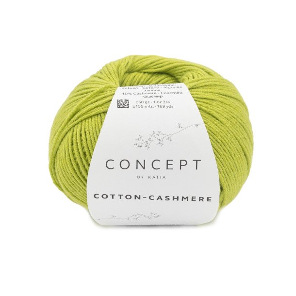 Concept By Katia - Cotton-Cashmere Fv. 84 Mrk Pistacie