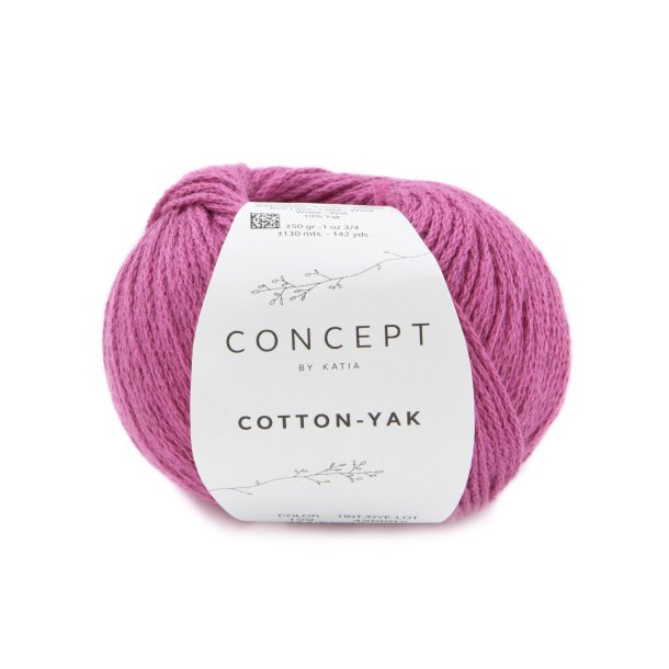 Concept By Katia - Cotton-Yak Fv. 129 Medium Rose