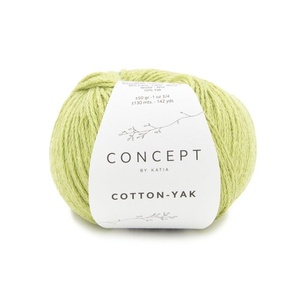 Concept By Katia - Cotton-Yak Fv. 126 Pistacie