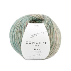 Concept By Katia - Lumi Socks Fv. 254 Bl / Okker / Brun