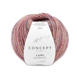 Concept By Katia - Lumi Socks Fv. 252 Grn / Bl / Okker