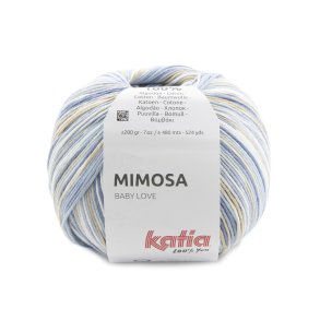 Katia - Mimosa Fv. 307 Bl/Beige/Hvid Multi