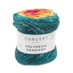 Concept - Polynesia Gradient Fv. 305 Grn/Bl/Orange/Fuschia Multi.