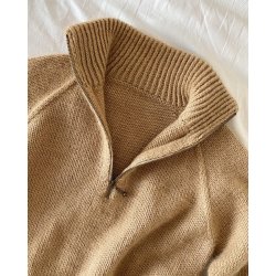Petiteknit - Zipper Sweater - Enkeltopskrift