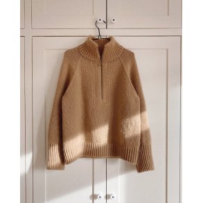 Petiteknit - Zipper Sweater - Enkeltopskrift