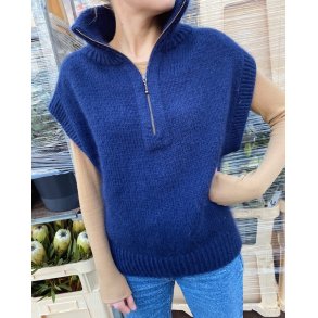 PetiteKnit - Zipper Slipover - Enkeltopskrift