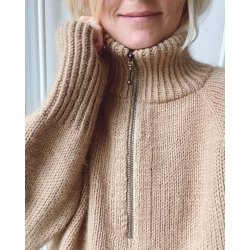 Petiteknit - Zipper Sweater - Enkeltopskrift