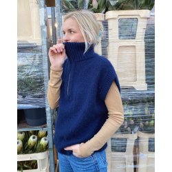 PetiteKnit - Zipper Slipover - Enkeltopskrift