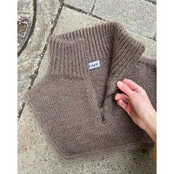 PetiteKnit - Zipper Neck - Enkeltopskrift