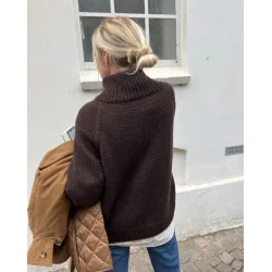 PetiteKnit - Zipper Sweater Light - Enkeltopskrift