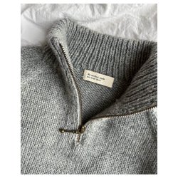 Petiteknit - Zipper Sweater Light Junior - Enkeltopskrift