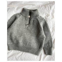 Petiteknit - Zipper Sweater Light Junior - Enkeltopskrift