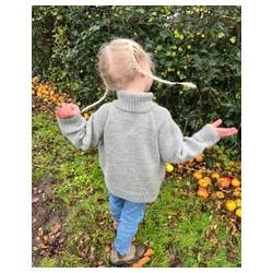 Petiteknit - Zipper Sweater Light Junior - Enkeltopskrift
