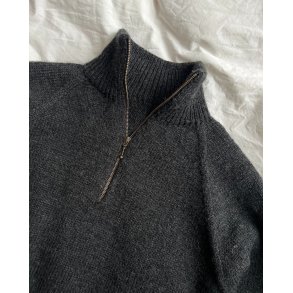 PetiteKnit - Zipper Sweater Light Man - Enkeltopskrift