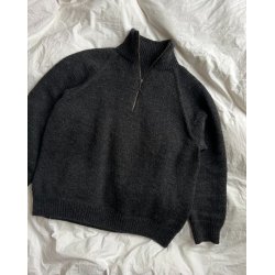 PetiteKnit - Zipper Sweater Light Man - Enkeltopskrift