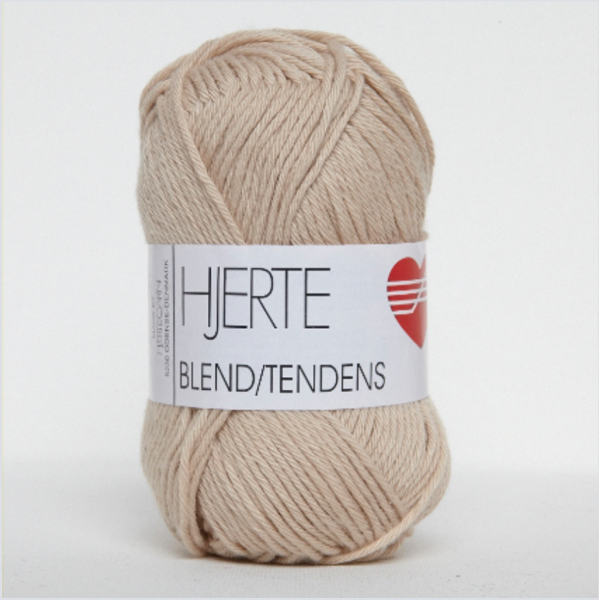 HJERTEGARN - BLEND/TENDENS Thecornershop.dk Billigt Garn, og Interiør.