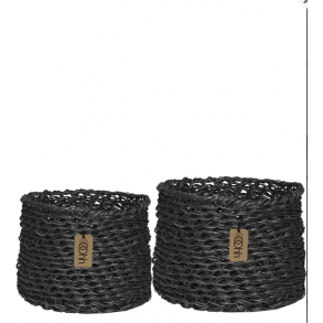 UASHMAMA - SET OF 2 WOVEN PAPER BASKET